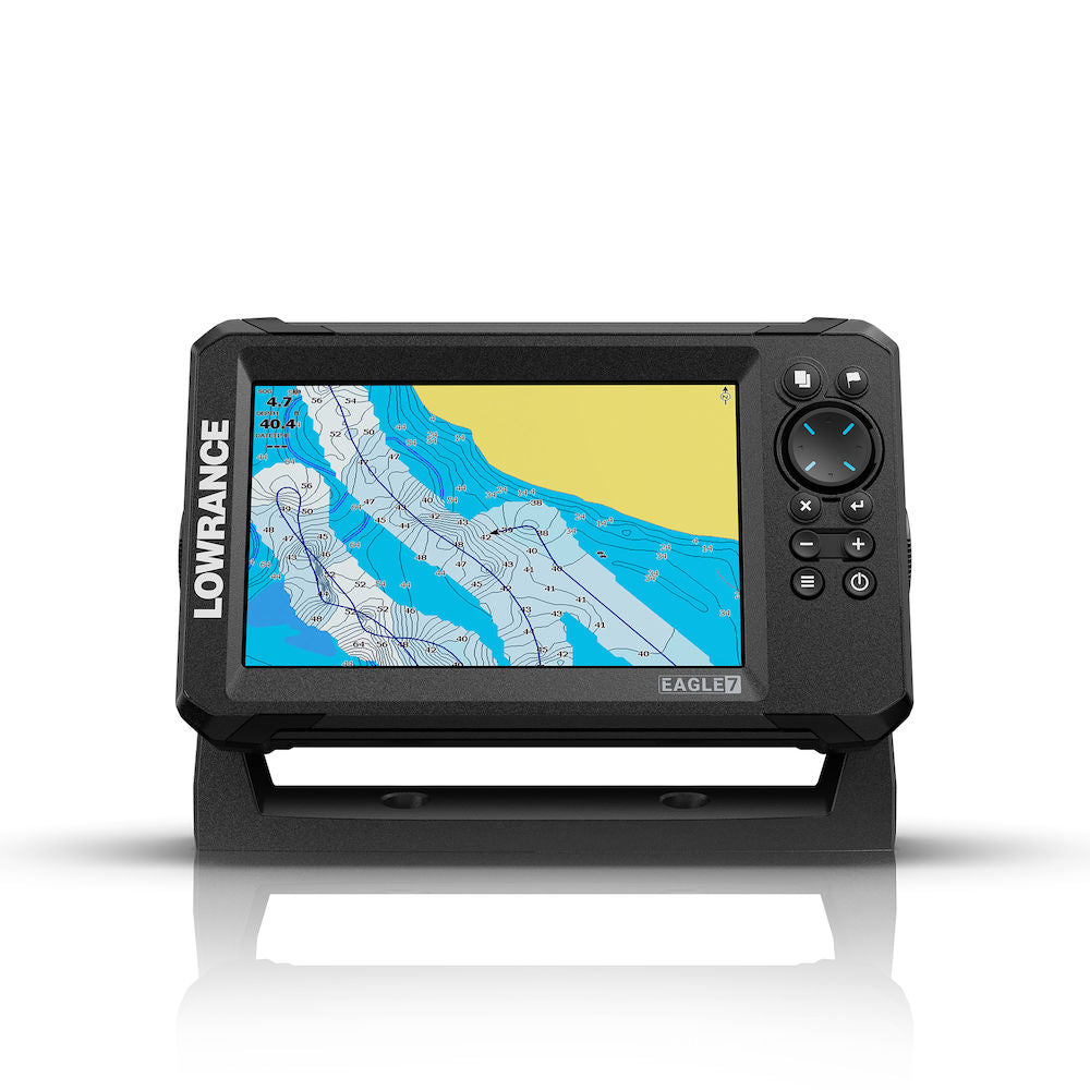 Lowrance EAGLE-7 SPLITSHOT HD + C-MAP