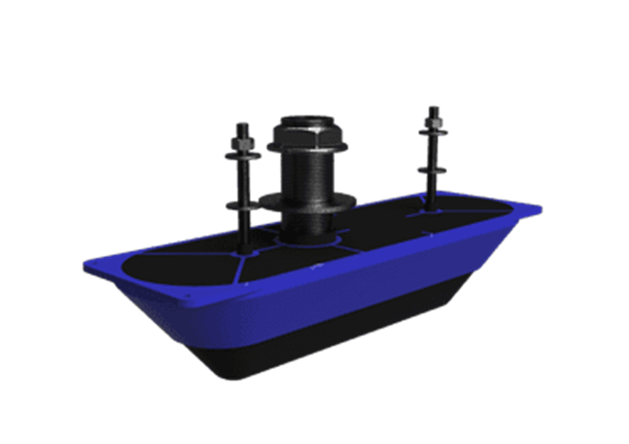 Navico Structurescan 3D Th Transducer Thru Hull Chirp Stainless 600W
