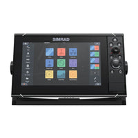 Simrad NSS9 evo3S - 9" N Touchscreen Chartplotter with Built-In Sounder
