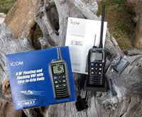 Icom M37 High Powered Floating Handheld Marine VHF Radio