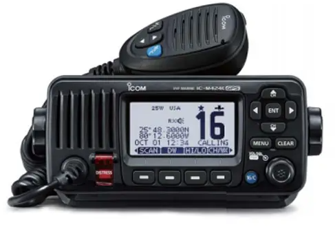 Icom M424G Fixed Mount Marine VHF Radio with Class D DSC
