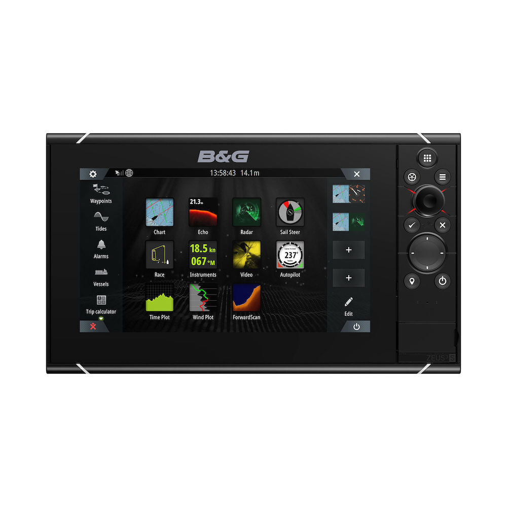 B&G  Zeus 3S 12- 12" Chartplotter (touchscreen), built-in sounder