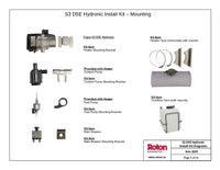 Espar D5E Marine Install Kit