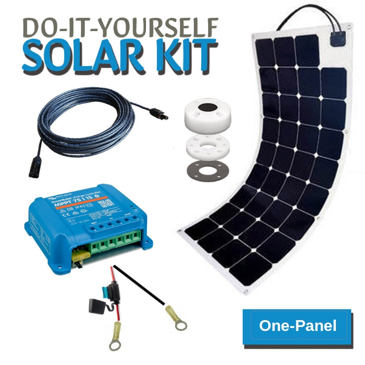 Sol-Go 115 Watt Flexible Solar Panel Do-It-Yourself Kit