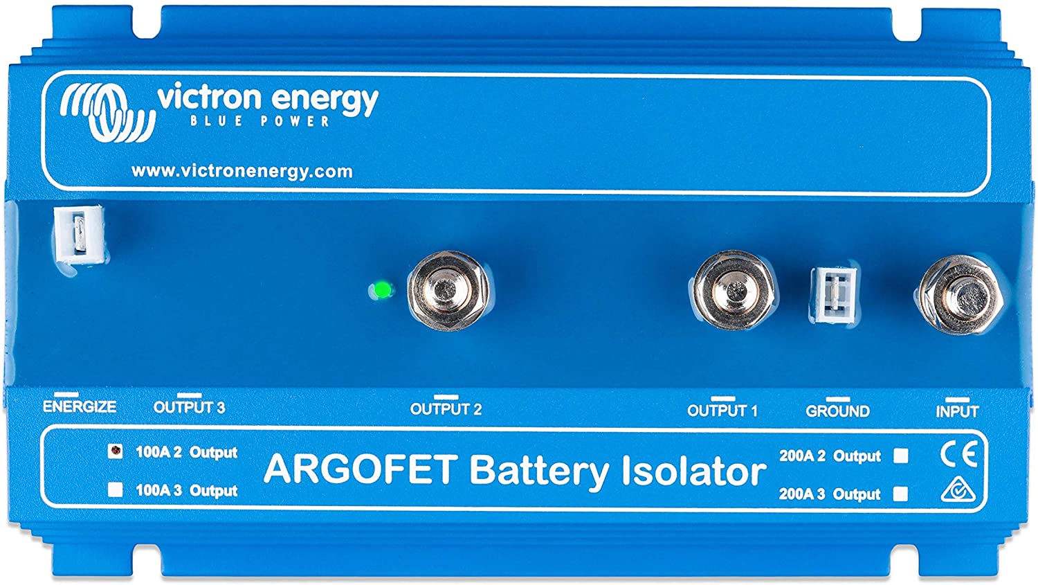 Victron Energy Argo FET Battery Isolators 100-2AC (2 Batteries 100 amp)