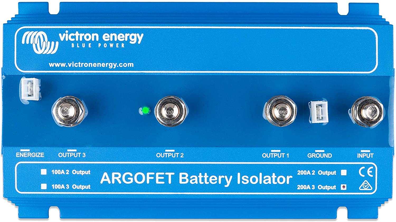 Victron Energy Argo FET Battery Isolators 200-3AC (3 Batteries, 200A)
