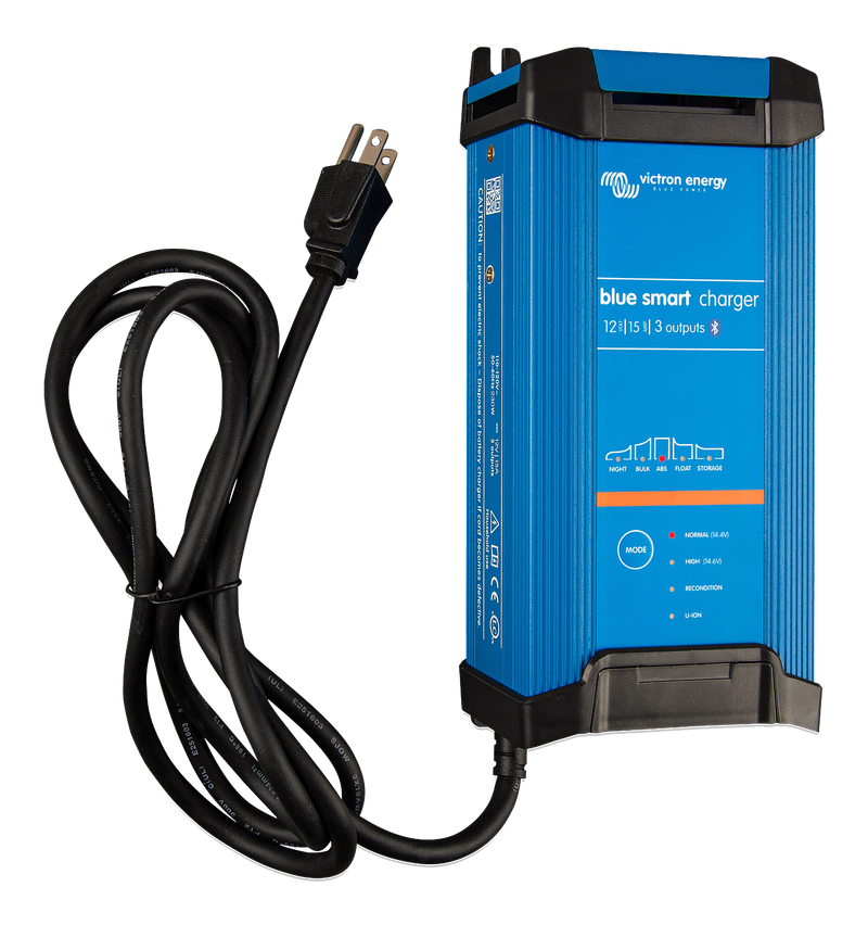 Victron Blue Smart IP22 Battery Charger 12V/15A (3 output)