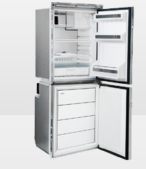 Isotherm Cruise 220 Combi Inox Refrigerator Freezer