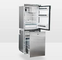 Isotherm Cruise 260 Combi Inox Refrigerator Freezer