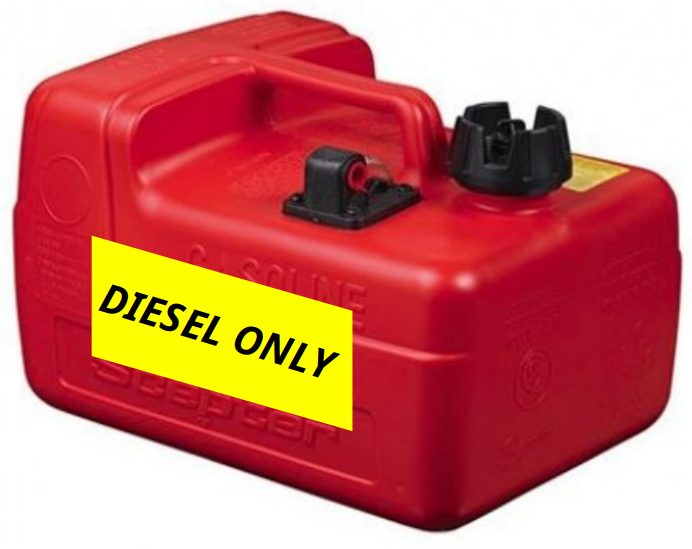 Roton Portable 3 Gal Diesel Fuel Tank