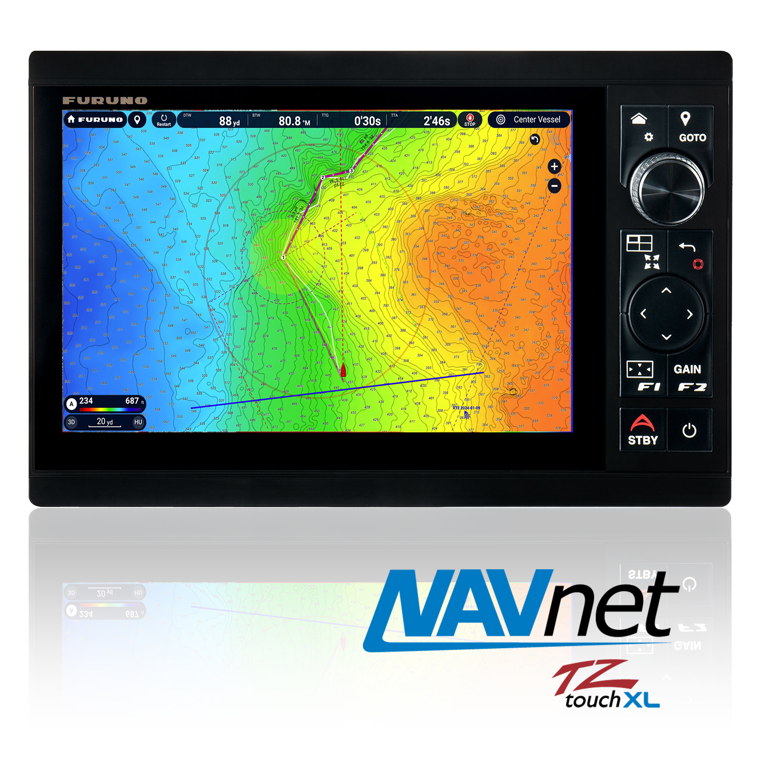 Furuno-tzt10x-10-chartplotter-touchscreen-built-in-sounder