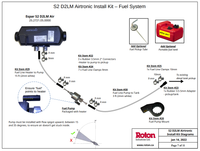 Espar D2L Marine Install Kit 2 Outlets