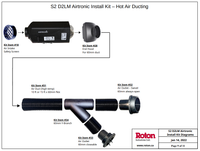 Espar D2L Marine Install Kit 2 Outlets
