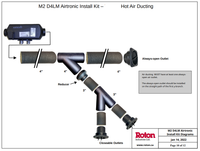 Espar D4L Marine Install Kit 3 Outlets