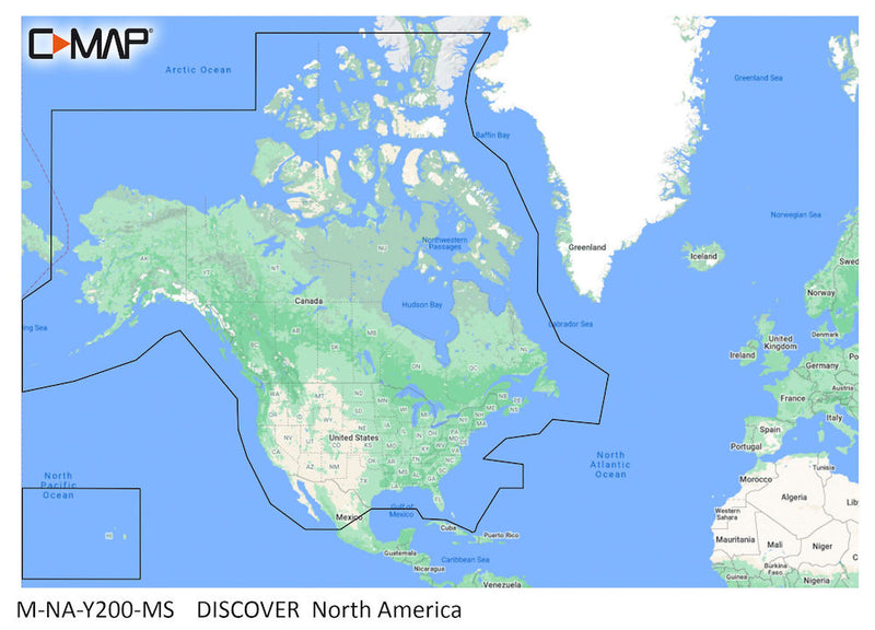 C Map Discover Canada Usa