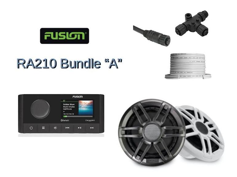 Garmin Fusion RA210 Audio System Bundle "A"