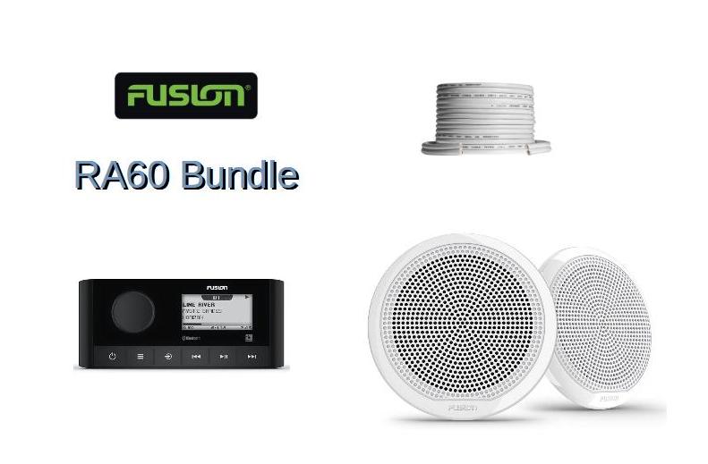 Garmin Fusion RA60 Audio System Bundle