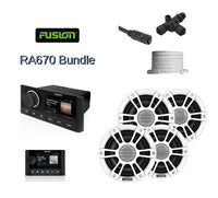 Garmin Fusion RA670 Audio System Bundle