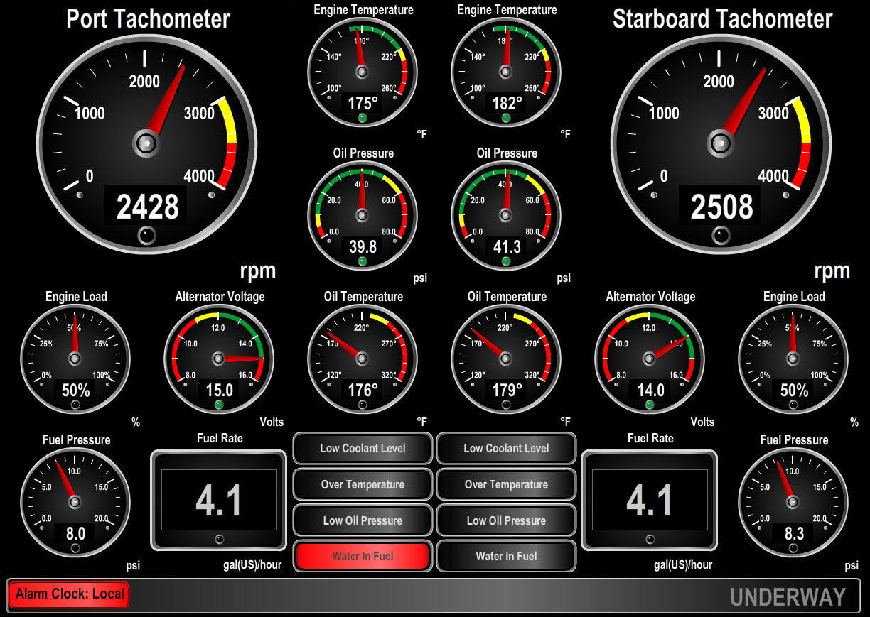 Maretron N2KVIEW N2KView Vessel monitor/Control Software