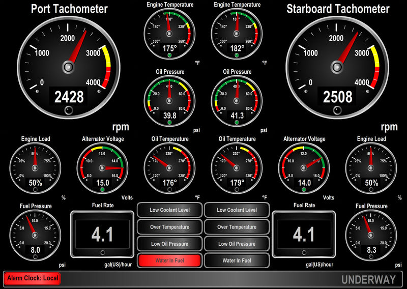 Maretron N2KVIEW N2KView Vessel monitor/Control Software