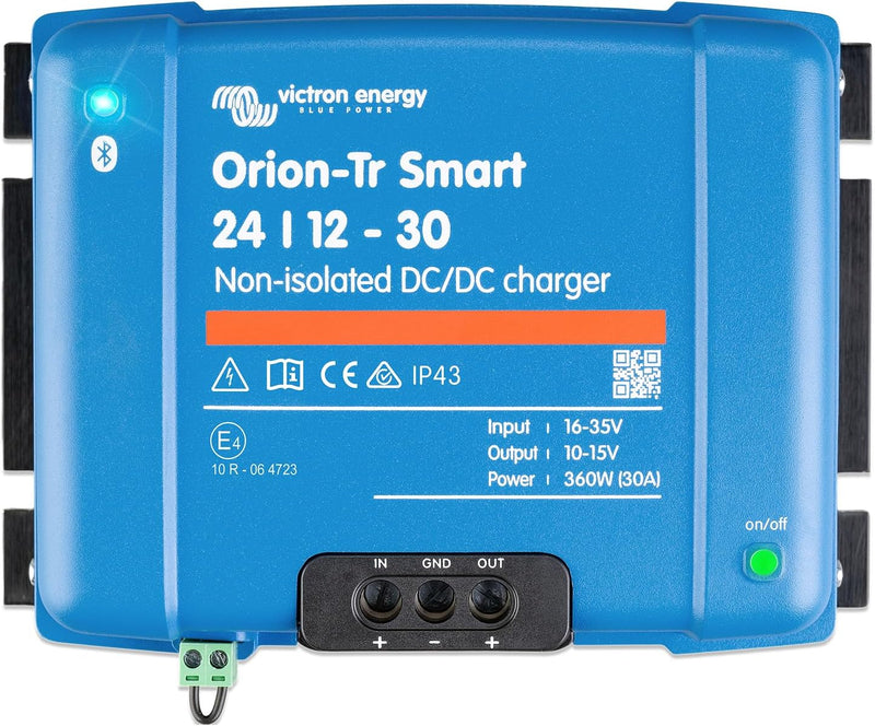 Victron Orion-Tr Smart DC-DC Charger Non-Isolated 24/12-30A (360W)