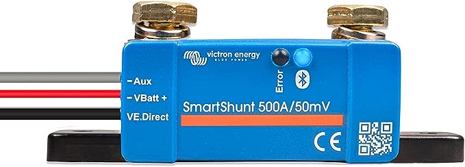 Victron SmartShunt 500A IP65 Water Resistant Battery Monitor